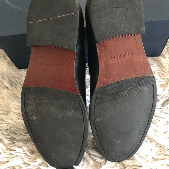 Cole Haan Williams Cap Toe. Size 12 M. Black leather cap toe Oxford. - Picture 7 of 7
